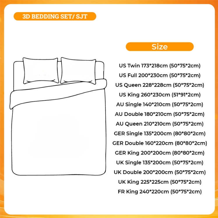 3D BEDDING SET - Cinnamoroll Shop